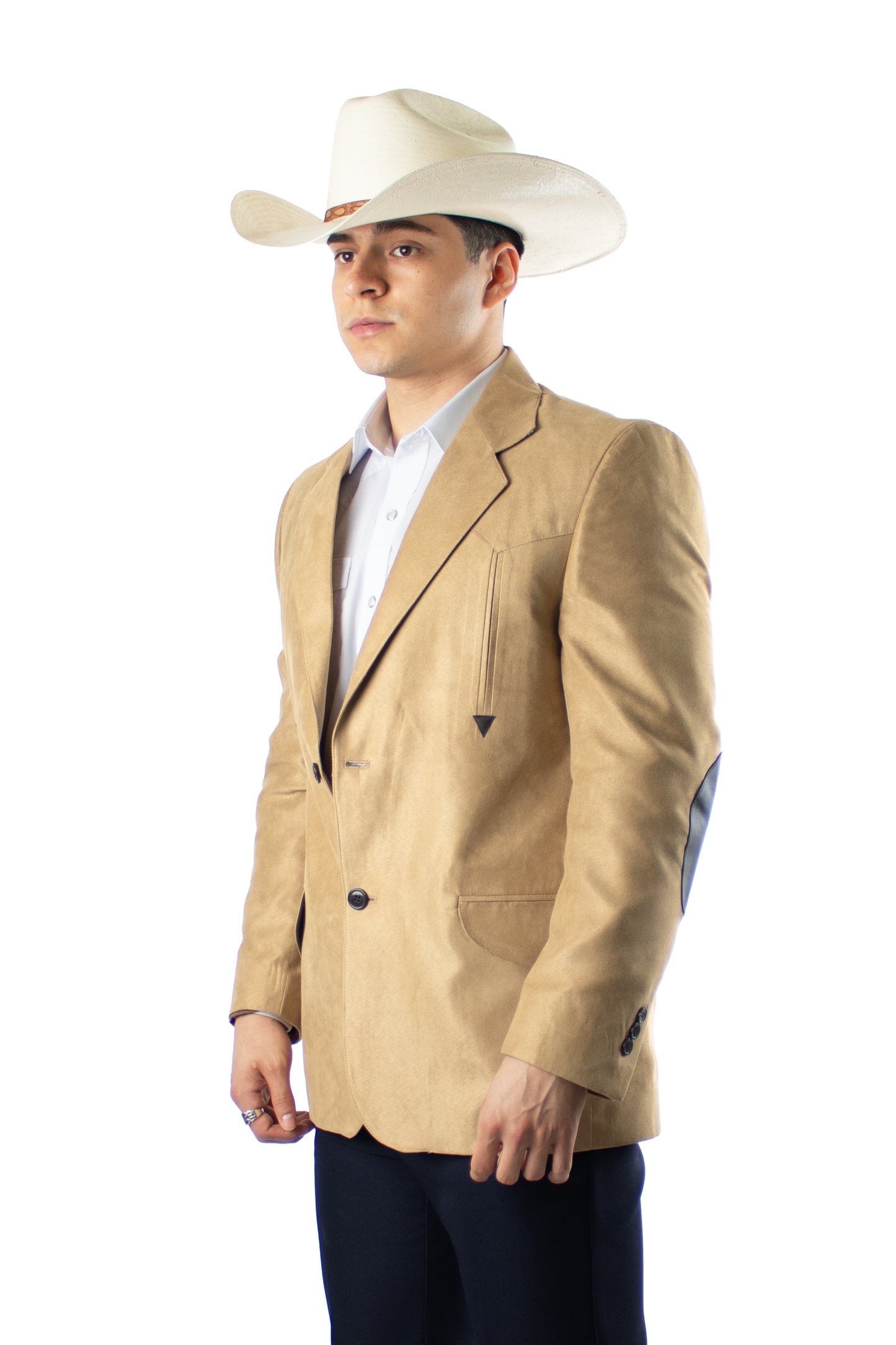Saco Campirano Hombre Corte Recto | Gamuza Farwest