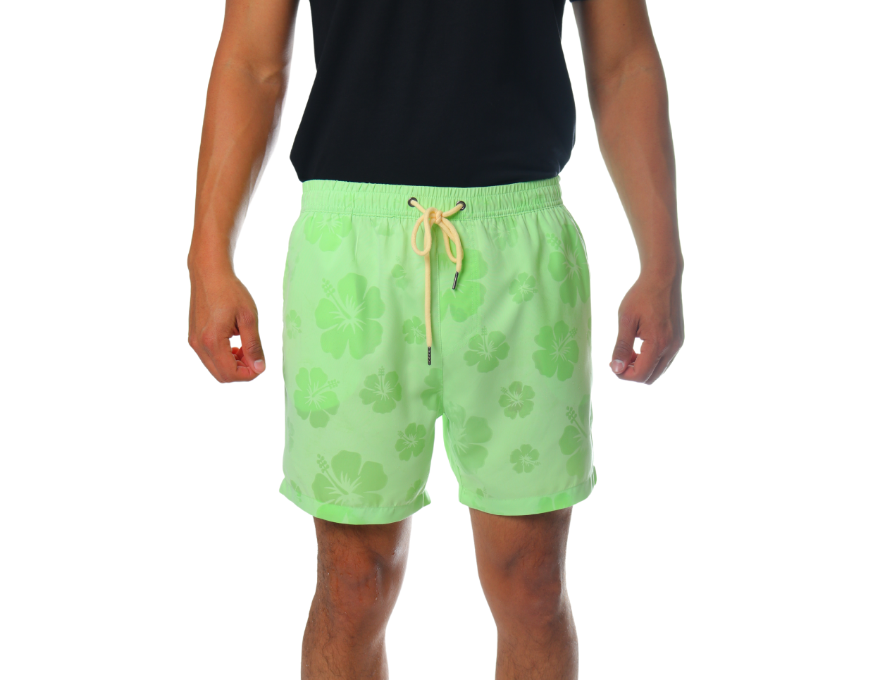 Traje de Baño Aquaprint Hombre | Estampado Reactivo al Agua | KHAKI & BLUES