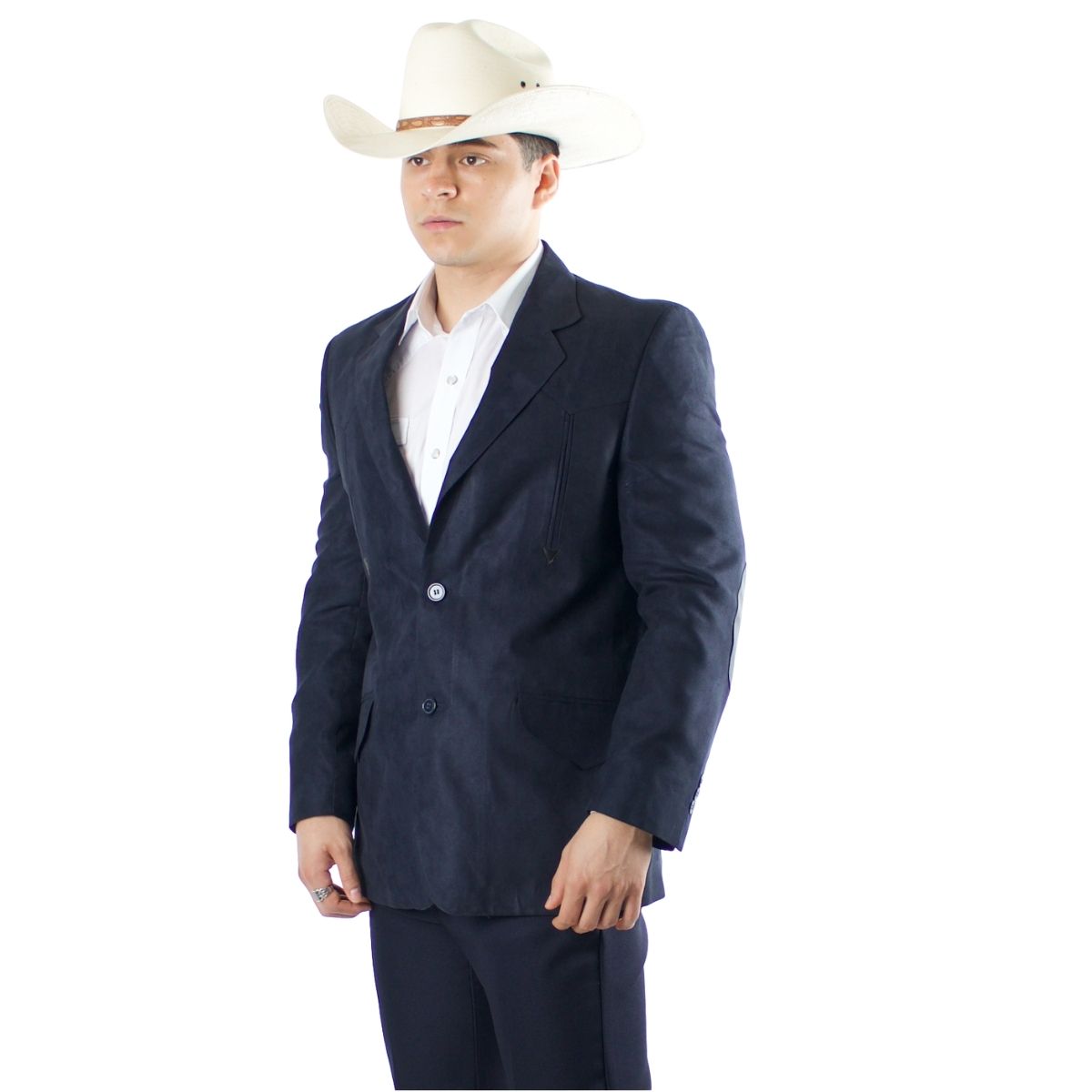 Saco Campirano Hombre Corte Recto | Gamuza Farwest
