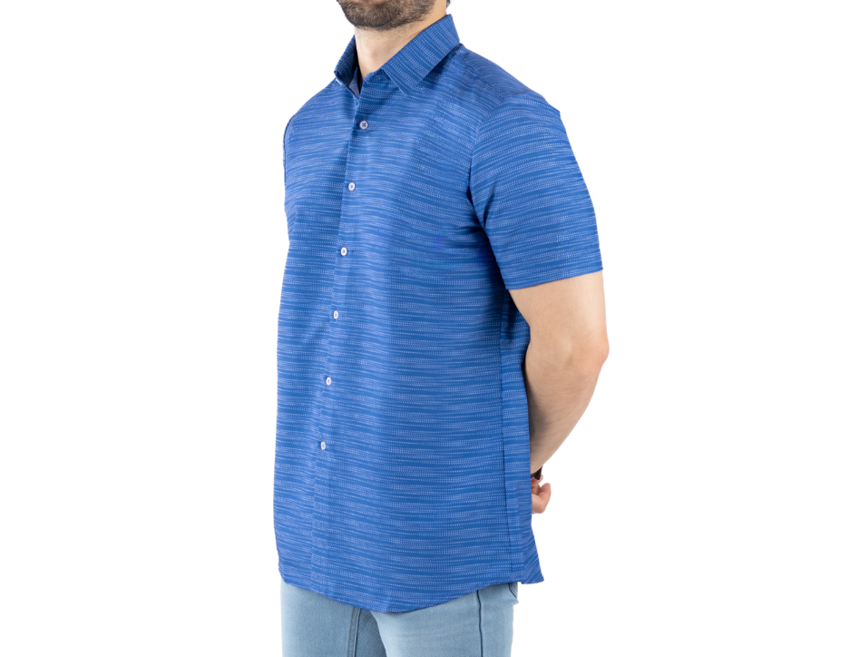 Camisa Casual Manga Corta para Hombre | KHAKI & BLUES