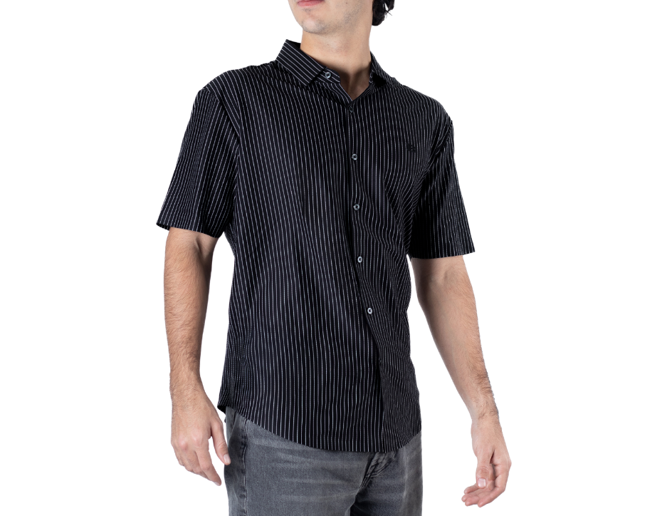 Camisa Casual Corte Regular Manga Corta | BOCHI