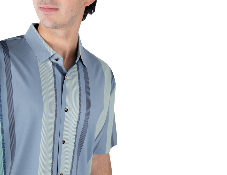 Camisa Casual Corte Clásico Manga Corta | BOCHI