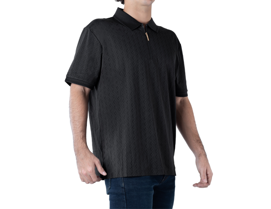 Playera Polo Stretch Para Hombre Manga Corta | BOCHI