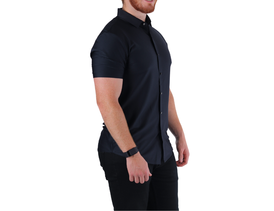 Camisa Casual Hombre | Dry-Fit, Antiarrugas, Stretch | BERMAN