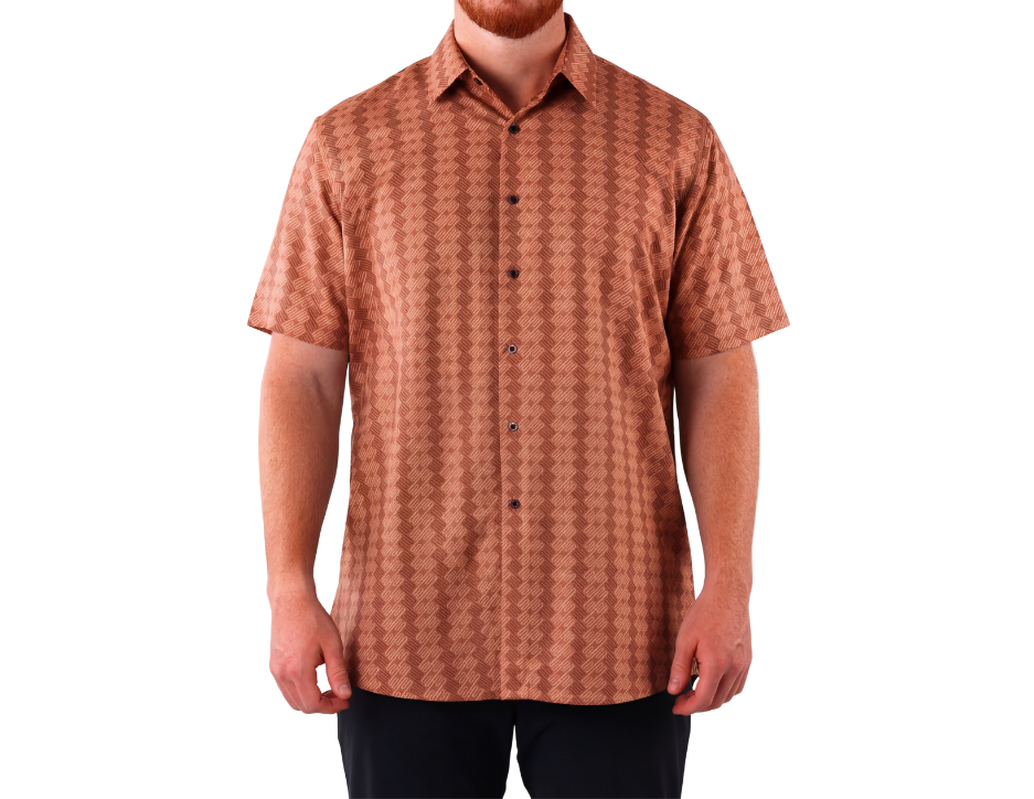 Camisa Casual Manga Corta para Hombre | KHAKI & BLUES