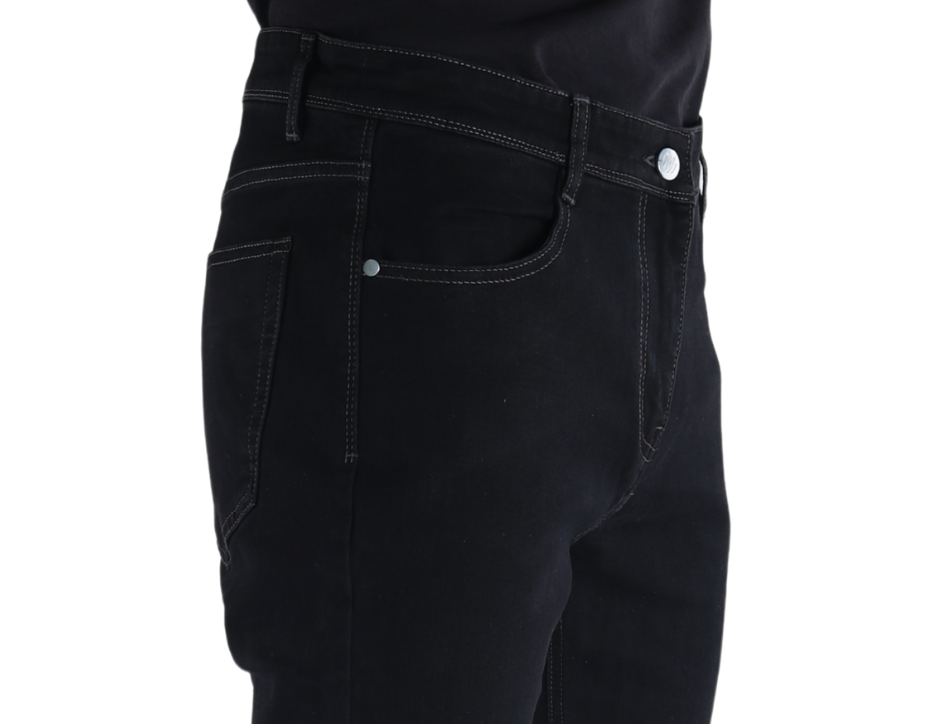Jeans Casual de Corte Slim con Tiro Medio | BERMAN