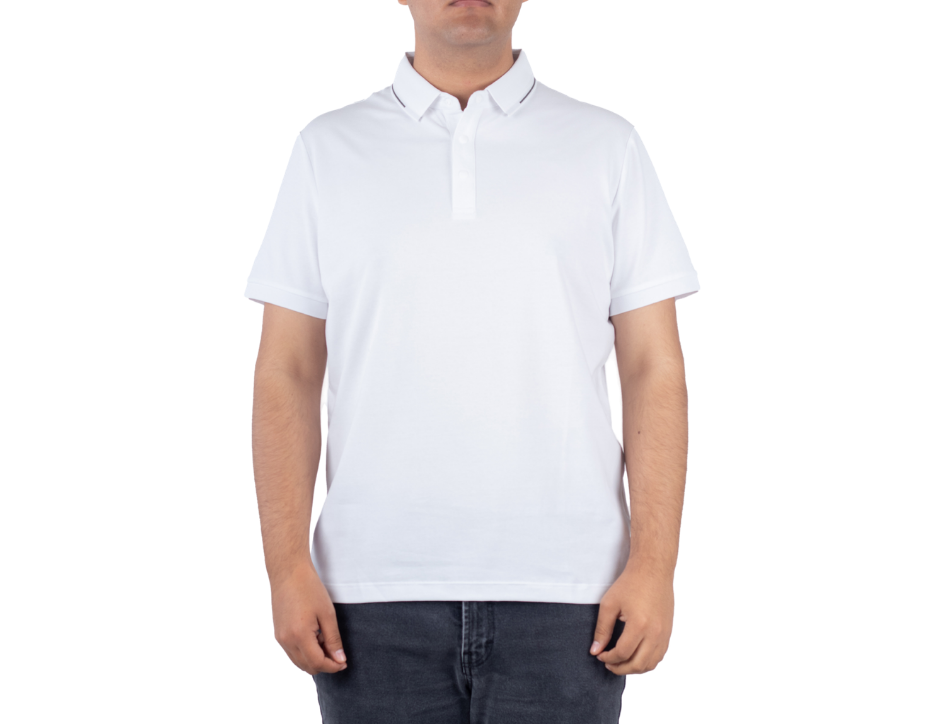 Playera Polo Stretch Manga Corta para Hombre | KHAKI & BLUES