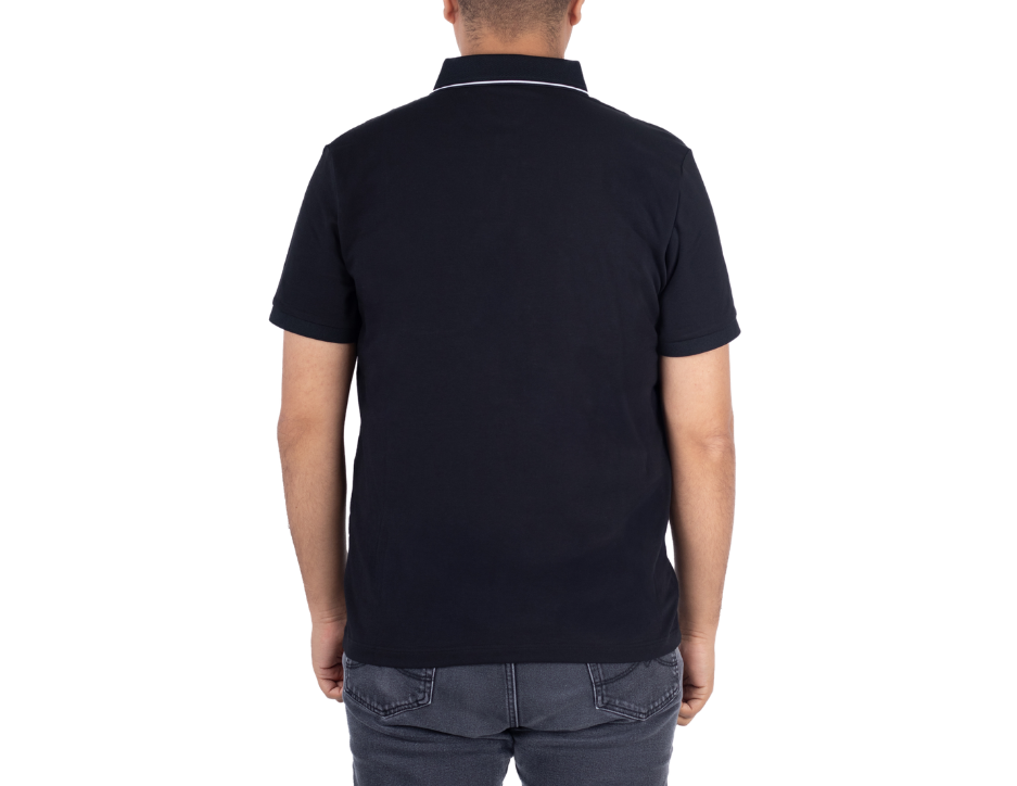 Playera Polo Stretch Manga Corta para Hombre | KHAKI & BLUES