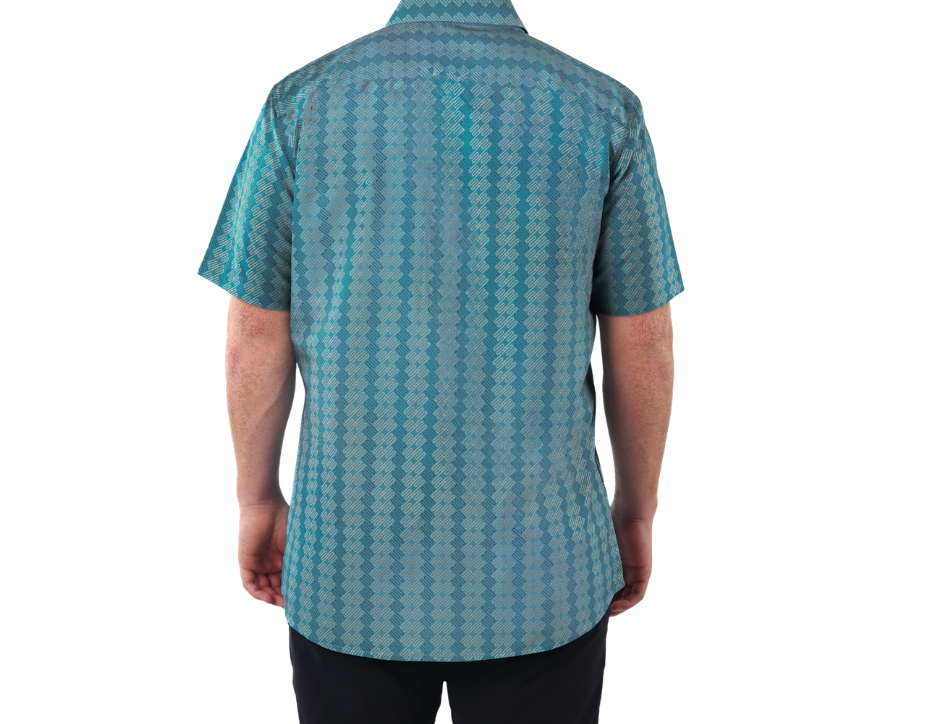 Camisa Casual Manga Corta para Hombre | KHAKI & BLUES