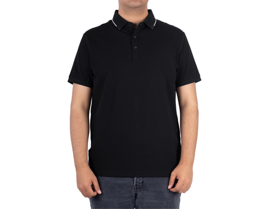 Playera Polo Stretch Manga Corta para Hombre | KHAKI & BLUES