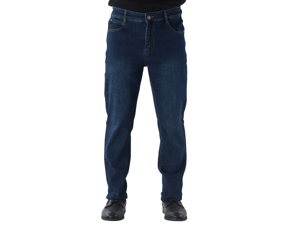 Jeans Casual de Corte Slim con Tiro Medio | BERMAN