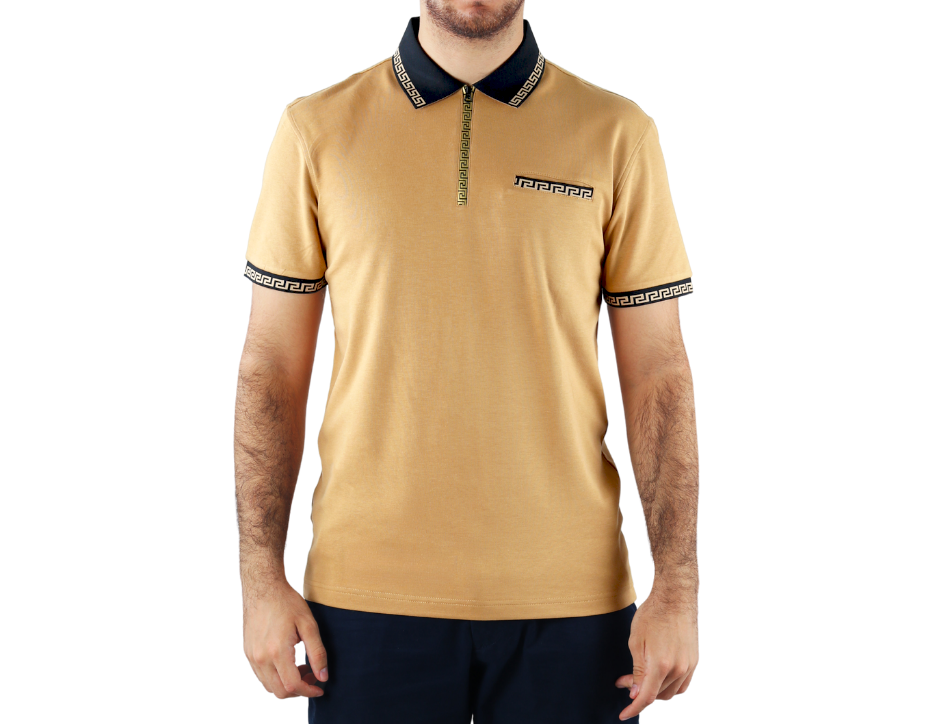 Playera Polo Hombre | Cierre en Aletilla y Detalles Contrastantes | BOCHI
