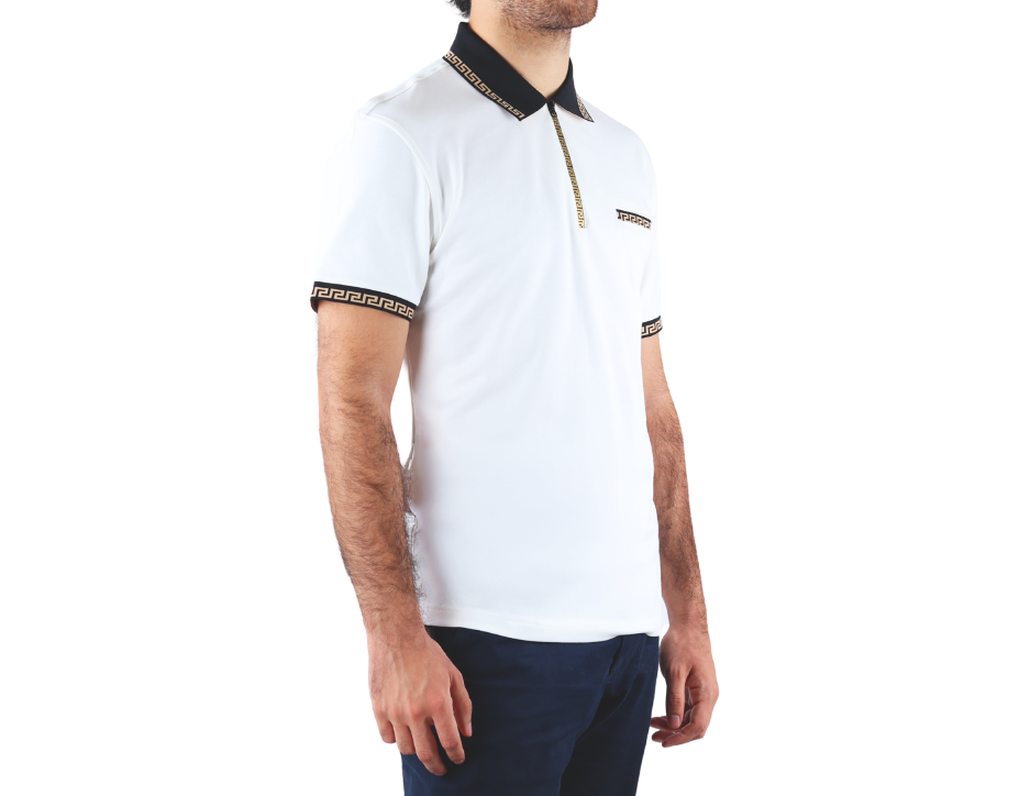 Playera Polo Hombre | Cierre en Aletilla y Detalles Contrastantes | BOCHI