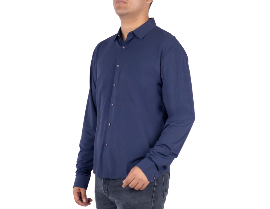 Camisa Texturizada Stretch para Hombre | BERMAN