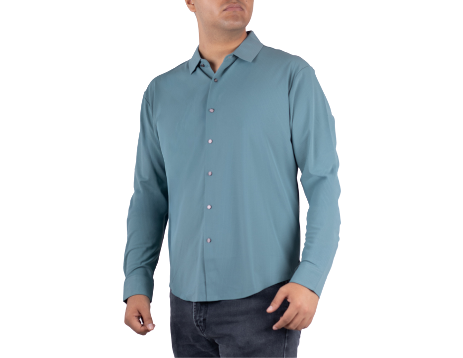 Camisa Texturizada Stretch para Hombre | BERMAN