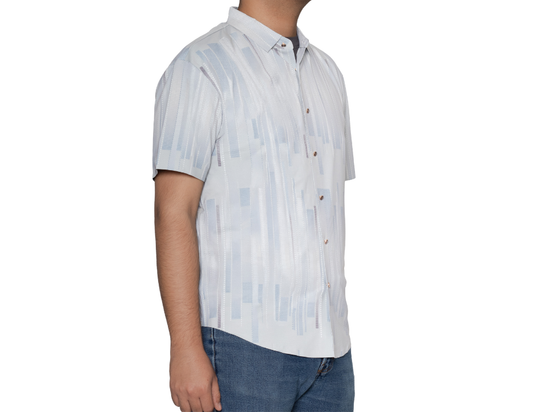 Camisa Casual Corte Slim Manga Corta | BOCHI