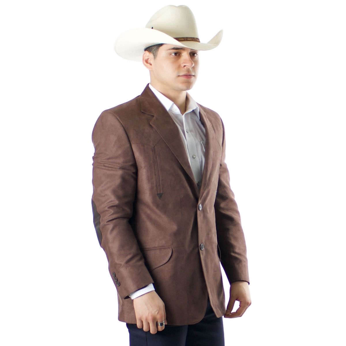 Saco Campirano Hombre Corte Recto | Gamuza Farwest