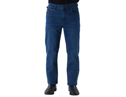 Jeans Vaquero Corte Recto Acampanado con Tiro Alto para Hombre | BOCHI
