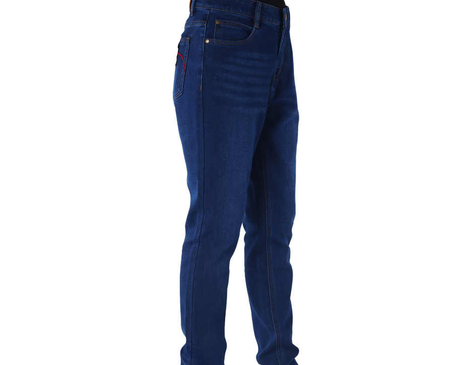 Jeans Vaquero Skinny de Corte Ajustado con Tiro Alto para Dama | BOCHI