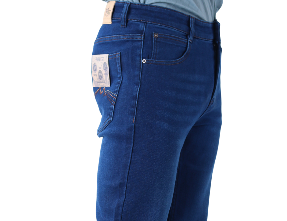 Jeans Vaquero Slim de Corte Bota con Tiro Medio para Hombre | FARWEST