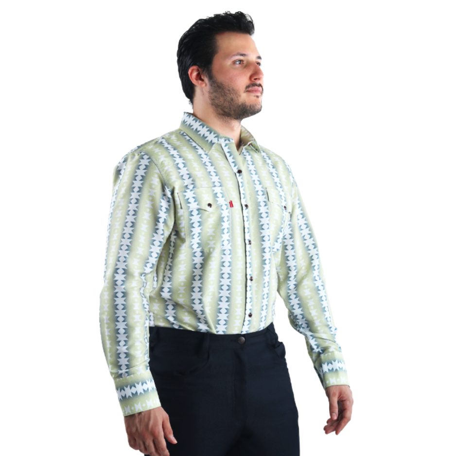 Camisa Vaquera Corte Clásico Manga Larga | BOCHI