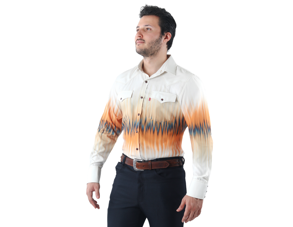 Camisa Vaquera Clásica Manga Larga | BOCHI