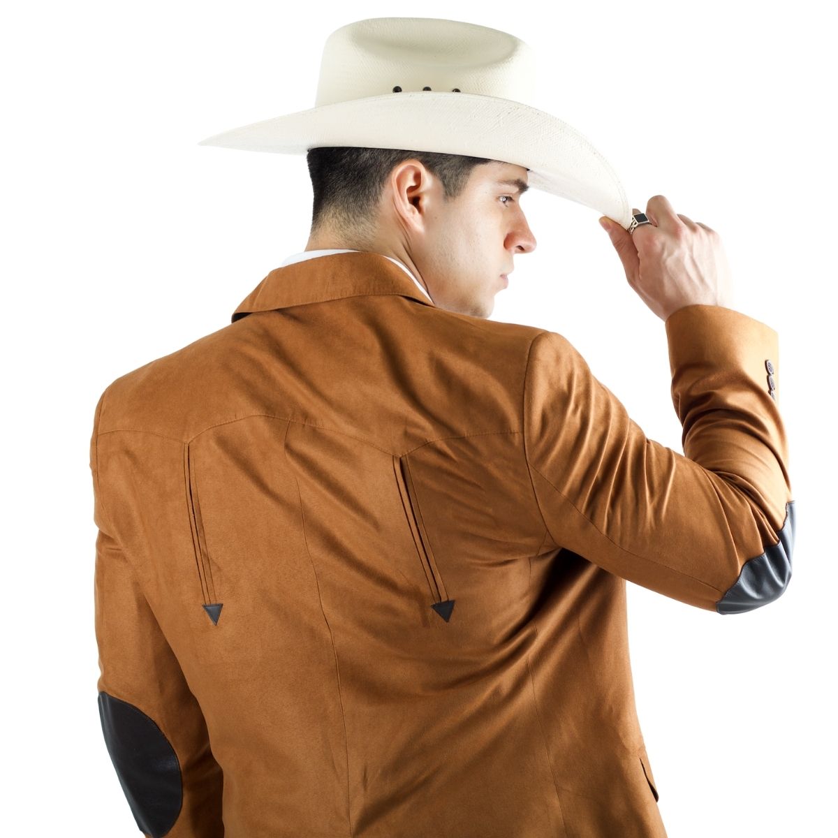 Saco Campirano Hombre Corte Recto | Gamuza Farwest
