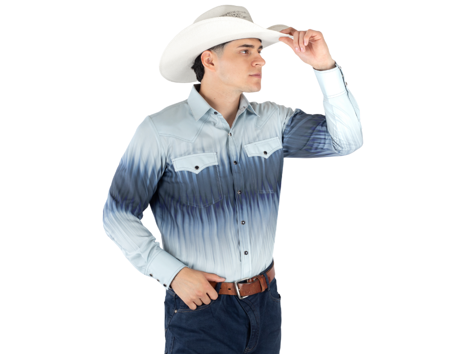 Camisa Vaquera Clásica Manga Larga | BOCHI