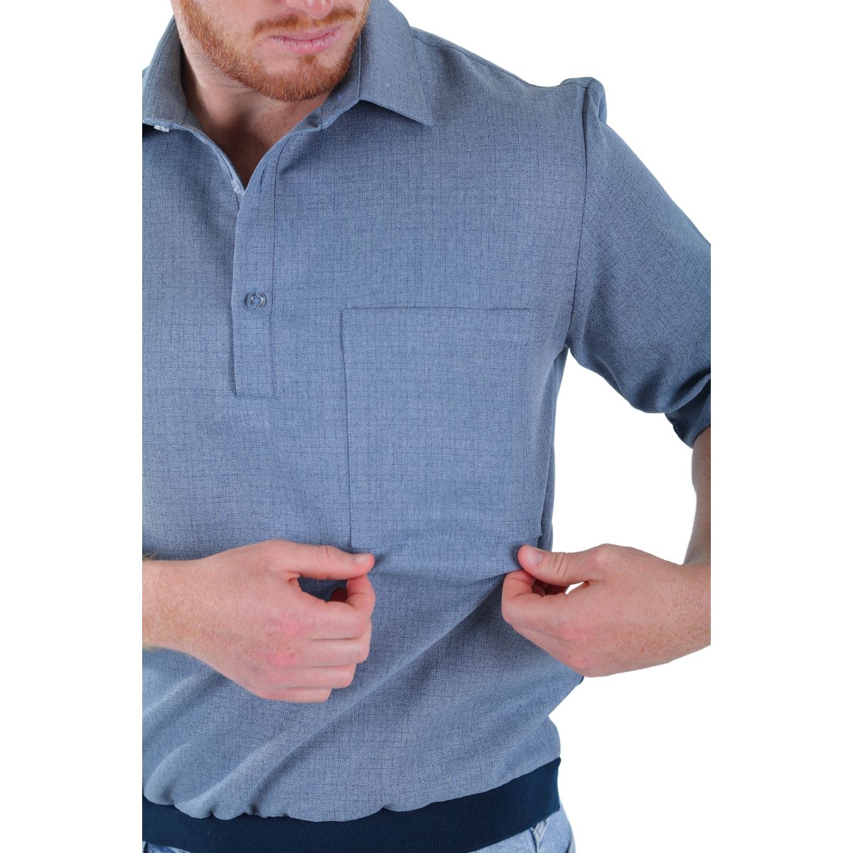 Playera Pull Over Hombre | ENRICO ALEGRETTI