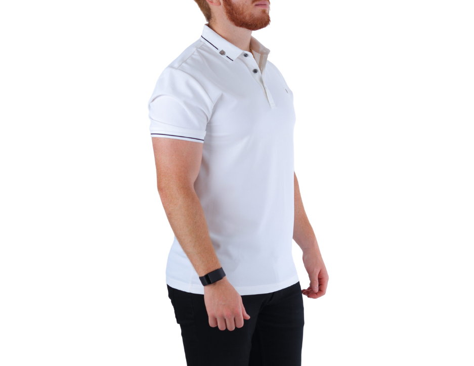 Playera Polo Hombre | Dry-Fit, Stretch, Antiarrugas | BERMAN