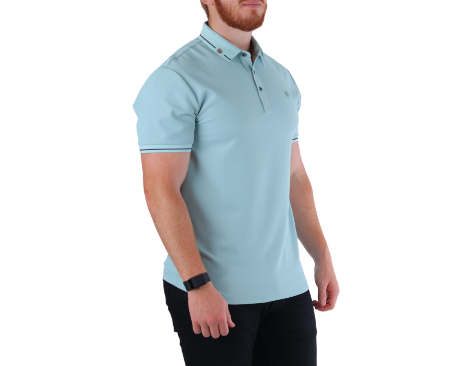 Playera Polo Hombre | Dry-Fit, Stretch, Antiarrugas | BERMAN