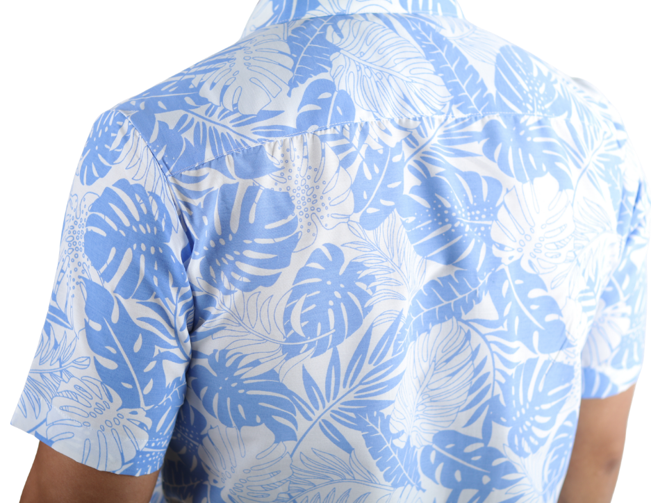 Camisa Casual Regular Manga Corta | KHAKI & BLUES