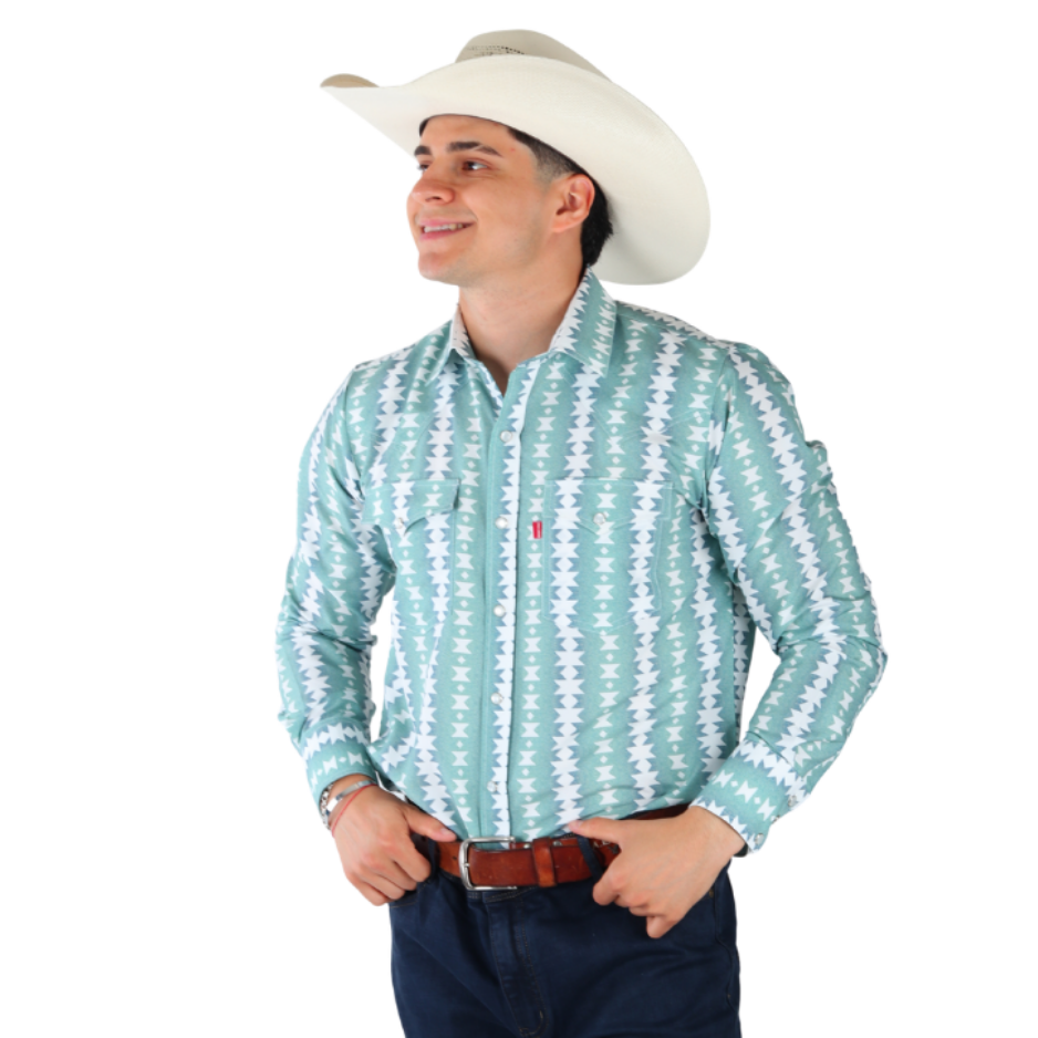 Camisa Vaquera Corte Clásico Manga Larga | BOCHI