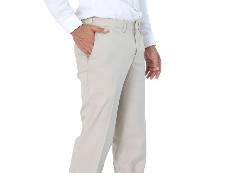 Pantalón De Vestir Casual Para Caballero Tecnologia Expander | EXPANDER