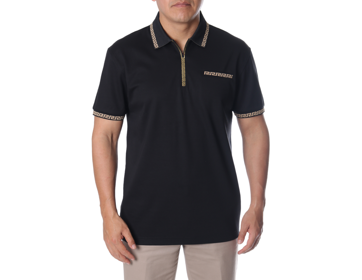 Playera Polo Hombre | Cierre en Aletilla y Detalles Contrastantes | BOCHI