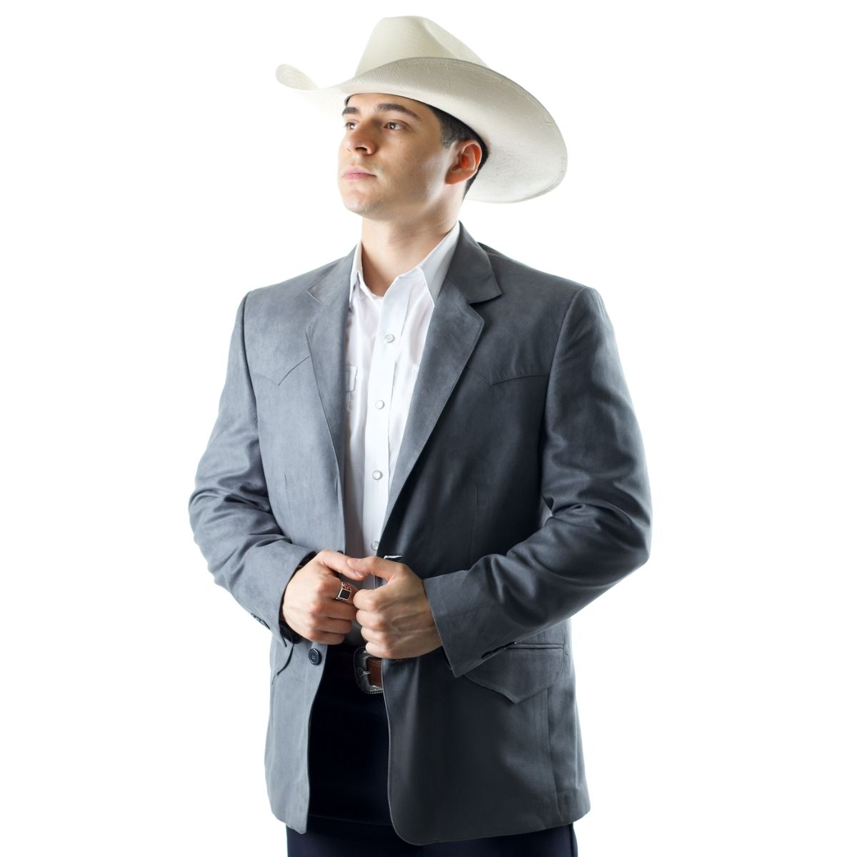 Saco Vaquero Elegante para Hombre | Gamuza Farwest