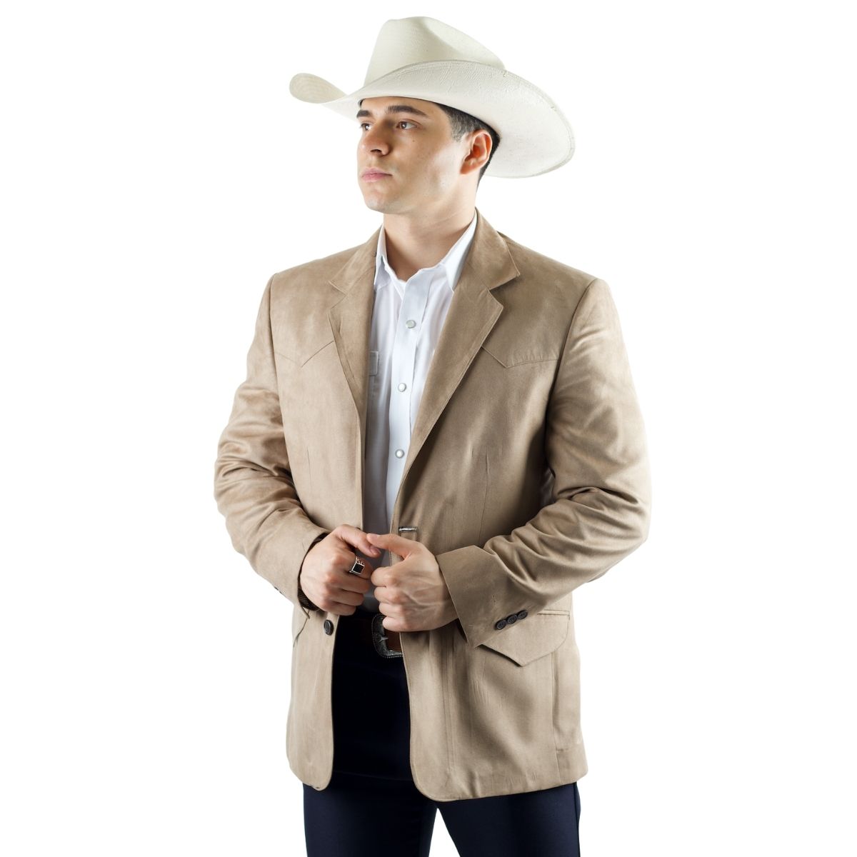 Saco Vaquero Elegante para Hombre | Gamuza Farwest