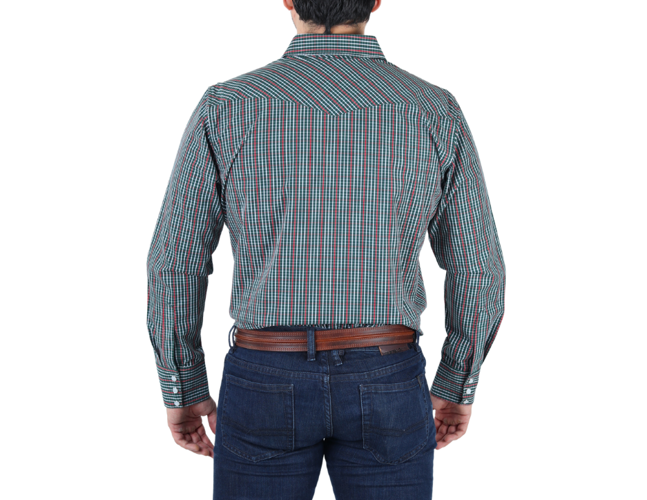 Camisa Vaquera Clásica Manga Larga | FARWEST