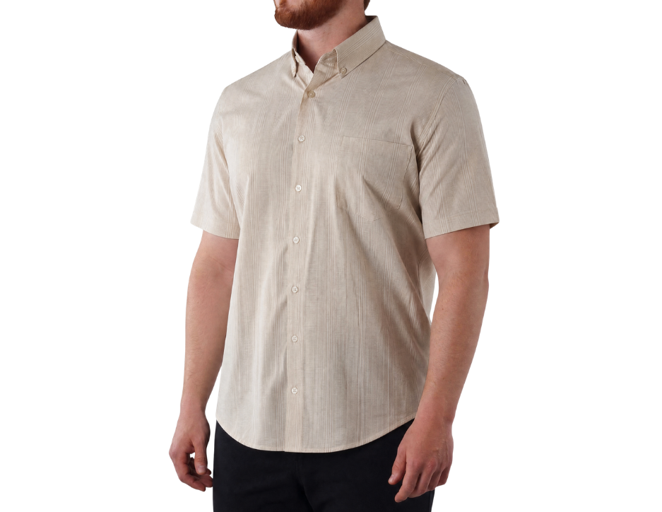 Camisa Casual Manga Corta para Hombre