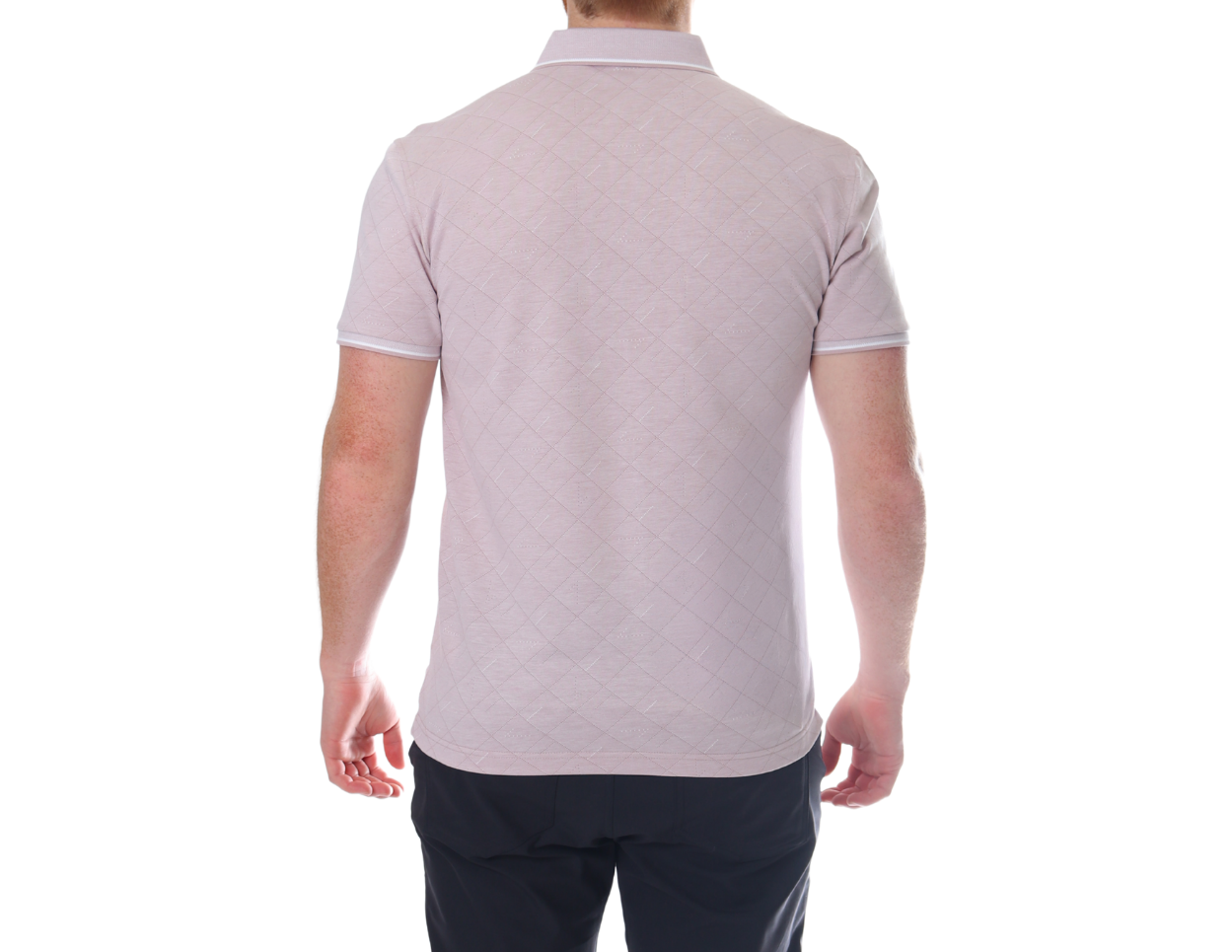Playera Polo Hombre Jacquard | Anti-Estática | KHAKI & BLUES