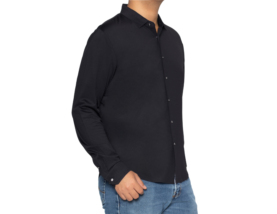 Camisa Texturizada Stretch para Hombre | BERMAN