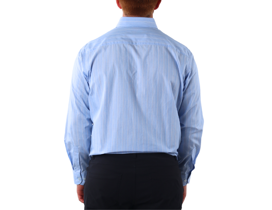 Camisa Casual Manga Larga Slim Fit | KHAKI & BLUES