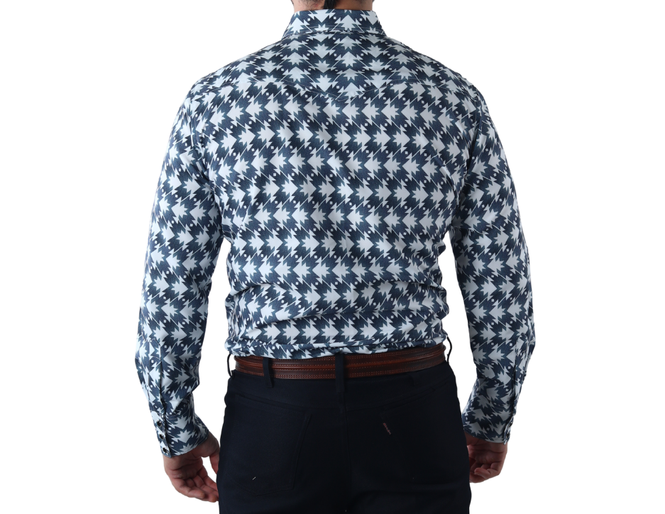 Camisa Vaquera Clásica Manga Larga | FARWEST