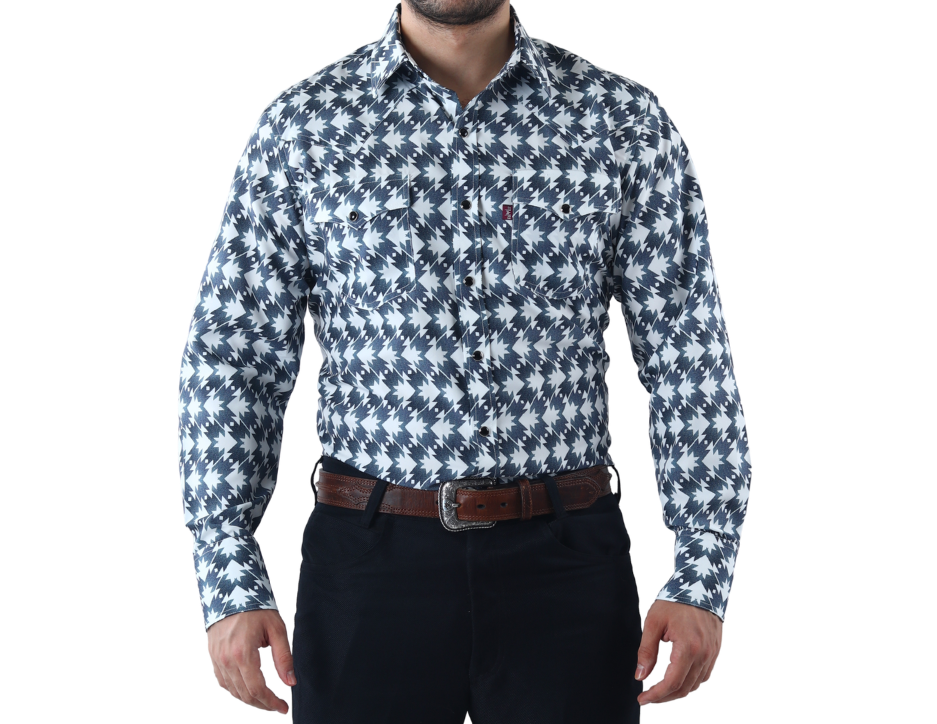 Camisa Vaquera Clásica Manga Larga | FARWEST