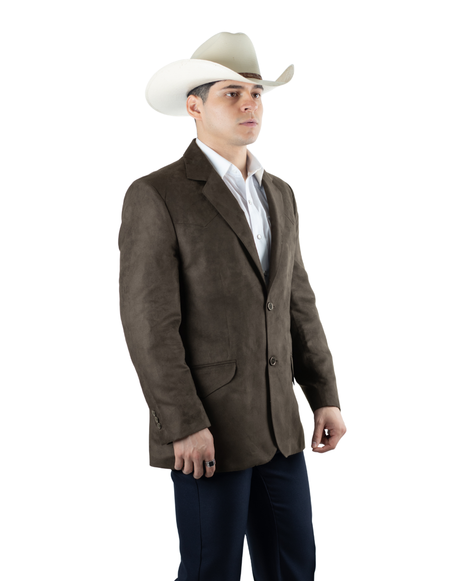 Saco Vaquero Elegante para Hombre | Gamuza Farwest