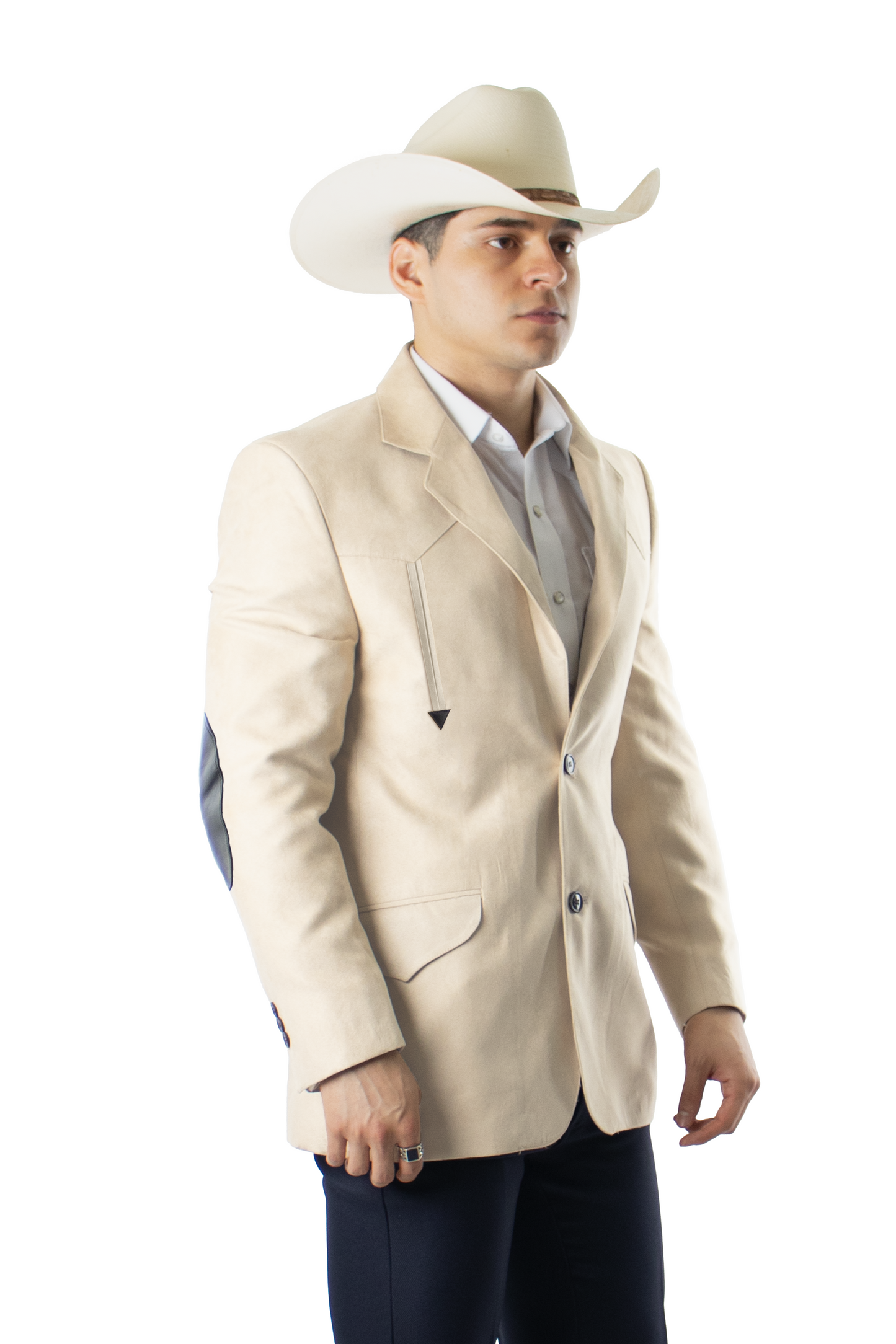 Saco Campirano Hombre Corte Recto | Gamuza Farwest